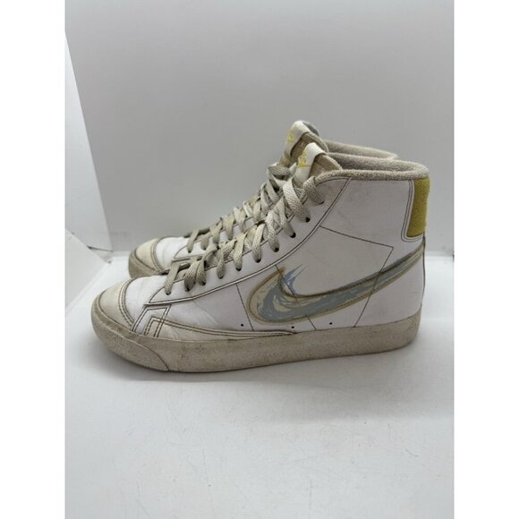 Nike DX3070-100 Blazer Mid 77 GS Brushstroke Royal Tint GS Sz 6.5Y Women's 8 US - Picture 3 of 9